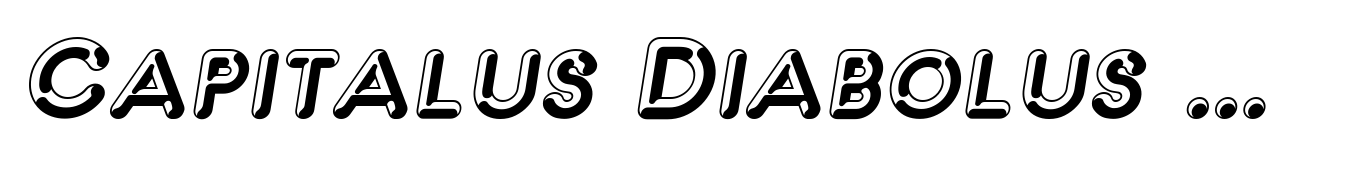 Capitalus Diabolus 2 Italic